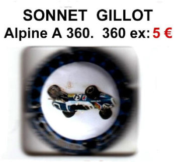 capsules de champagne SONNET GILLOT A360 ALPINE