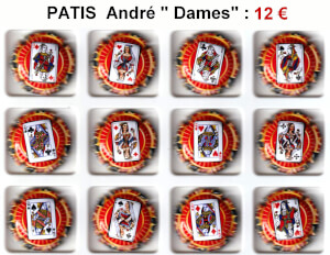 Muselets de champagne proprietaires Patis-André jpcapsules
