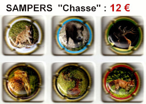 Muselets de champagne proprietaires SAMPERS jpcapsules