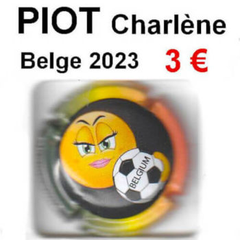 capsule de champagne propriétaire PIOT Charlene belge 2023