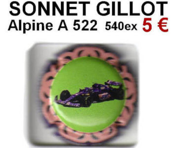 capsule de champagne sonnet gillot alpine
