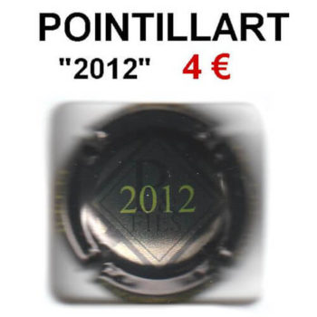 pointillart 2012 capsule de champagne
