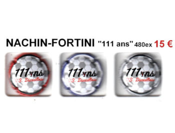 serie de 3 capsules de champagne nachin fortini