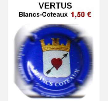 capsule de champagne VERTUS blanc coteaux
