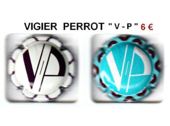 série de capsules de champagne VIGIER PERROT "VP"