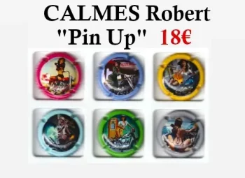 capsules de champagne calmes pin up