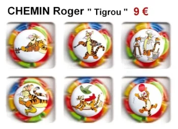 CHEMIN Roger "Tigrou" capsules de champagne