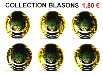 Série de capsules de champagne générique COLLECTION BLASONS