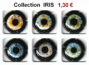 Série de capsules de champagne générique COLLECTION IRIS
