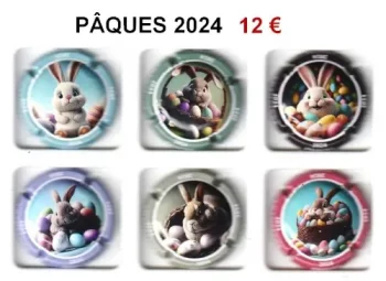 PAQUES 2024 capsules de champagne generique