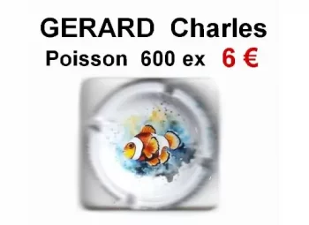 GERARD CHARLES poisson 600 tirages