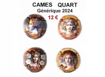 Série de capsules de champagne générique GAMES QUART