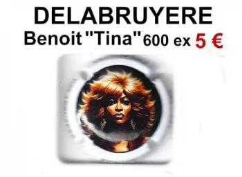 DELABRUYERE Benoît "Tina" 1 muselet de champagne