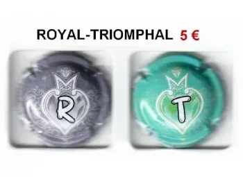 serie de capsules de champagen ROYAL TRIOMPHAL