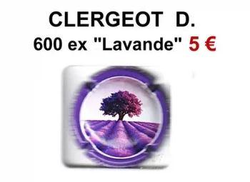 CLERGEOT DANIEL "lavande" 600 tirages