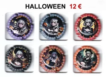 Halloween capsules de champagne
