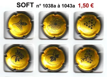 Capsules de champagne soft