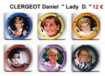 clergeot daniel - lady d- capsules de champagne