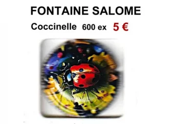 fontaine salome coccinelle - 1 capsule de champagne