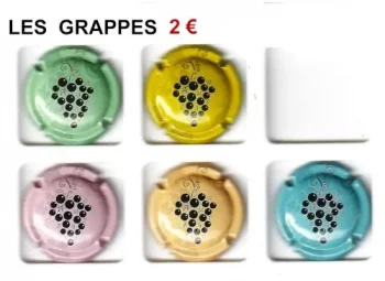 Les Grappes - Série de capsules de champagne générique