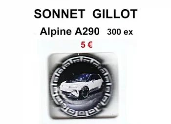 SNNET GILLOT ALIPINE A290 300 tirages - 1 capsule de champagne