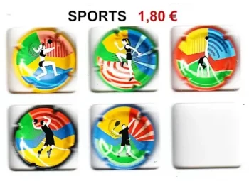 Sports, Série de capsules de champagne générique
