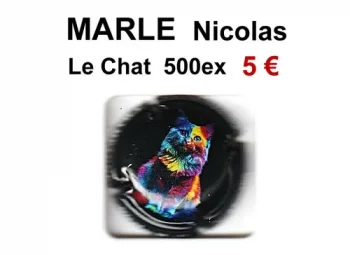 capsule de champagne par jpcapsules MARLE nicolas le chat