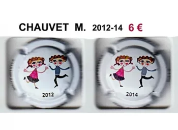 série de capsules de champagne par jpcapsules CHAUVET M.  2012-24