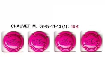 série de capsules de champagne par jpcapsules CHAUVET M.