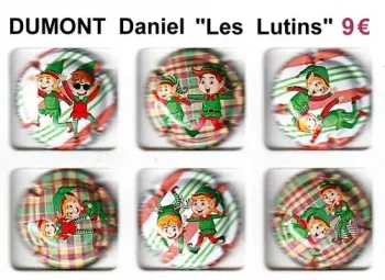 série de capsules de champagne par jpcapsules DUMONT Daniel "Les Lutins"