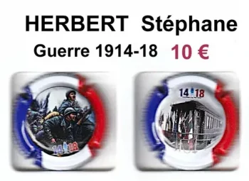 série de capsules de champagne par jpcapsules "Guerre 1914-18"