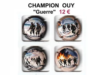 capsules de champagne CHAMPION OUY "guerre"