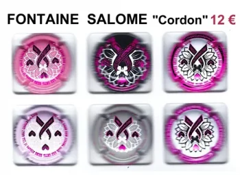 série de capsules de champagne proprietaire par jpcapsules FONTAINE SALOME "Cordon"