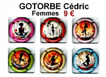 série de capsules de champagne propriétaire par jpcapsules GOTORBE CEDRIC "Femmes" 