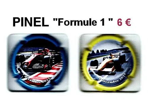 une capsule de champagne proprietaire par jpcapsules PINEL "Formule 1"