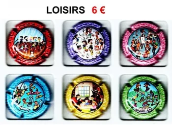 série de capsules de champagne générique par jpcapsules Loisirs