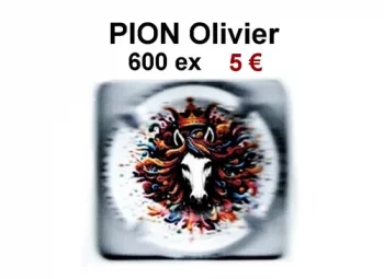 1 capsule de champagne propriétaire PION Olivier 600 tirages