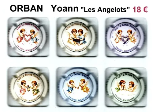 série de capsules de champagne propriétaire par jpcapsules ORBAN Yoann